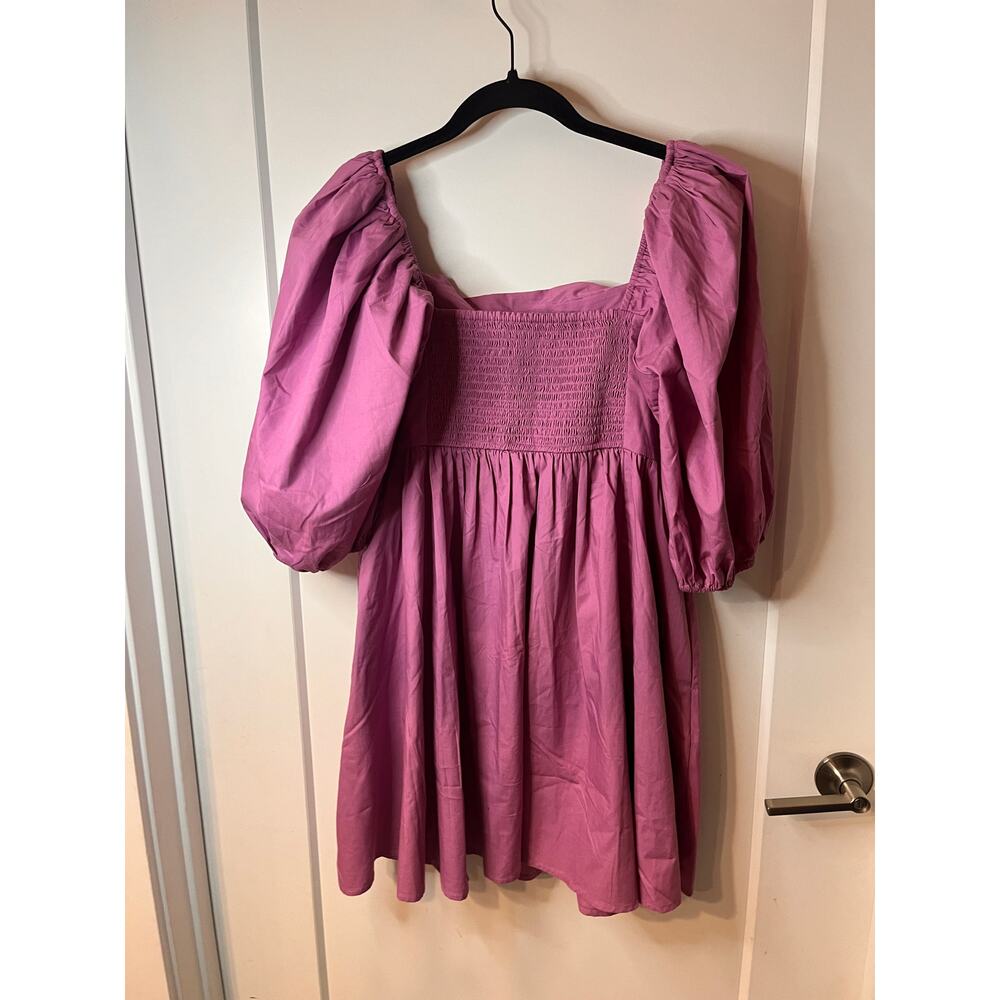 Abercrombie & Fitch Purple Mini Dress - Picture 4 of 10